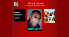 Desktop Screenshot of kahliljoseph.com